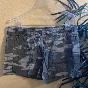 Express camo shorts